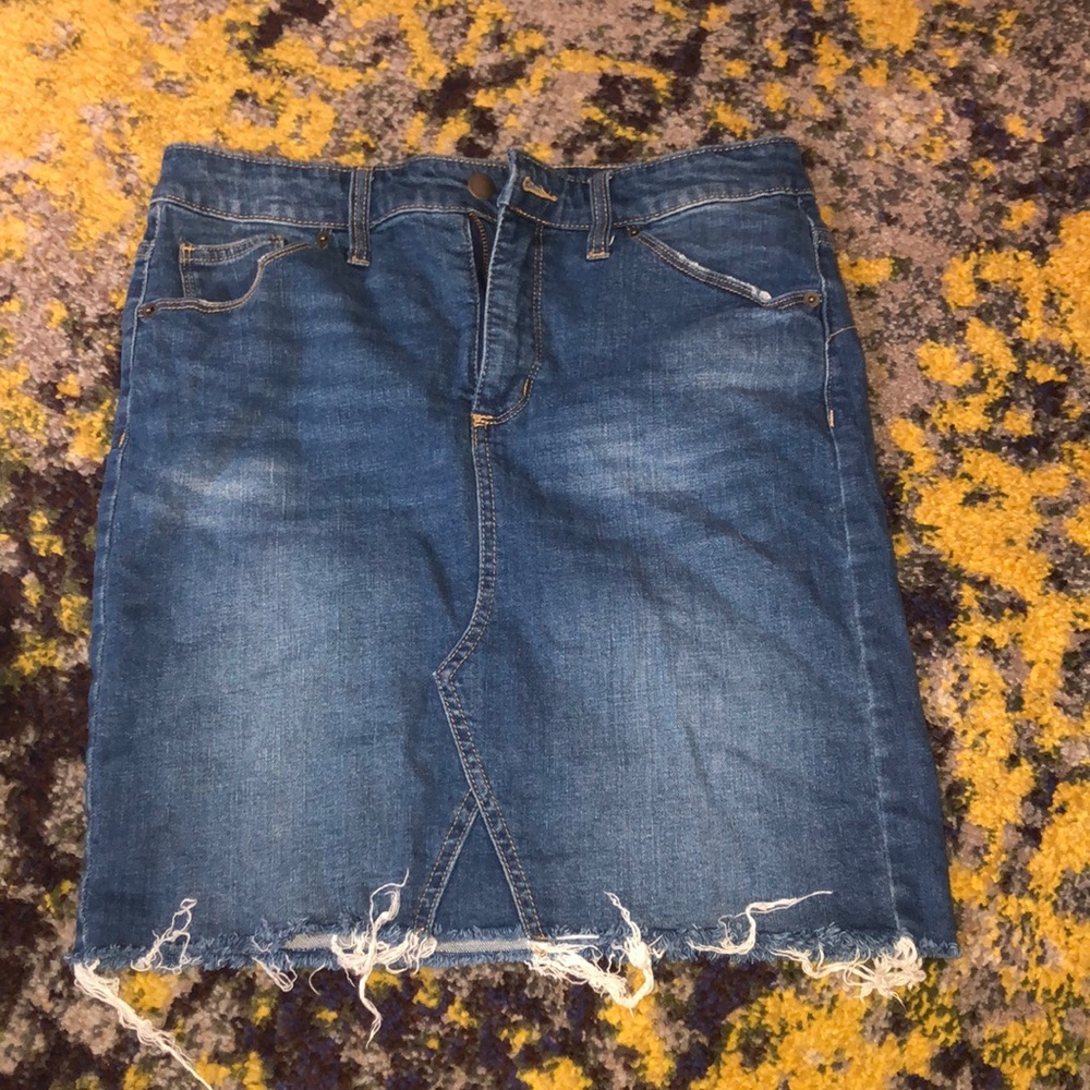 Denim skirt